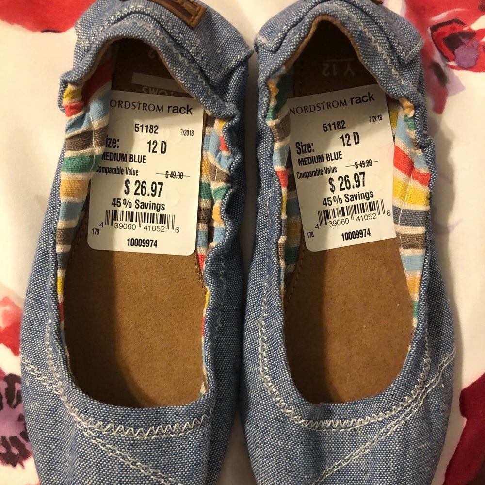 Toms Denim Slip-ons